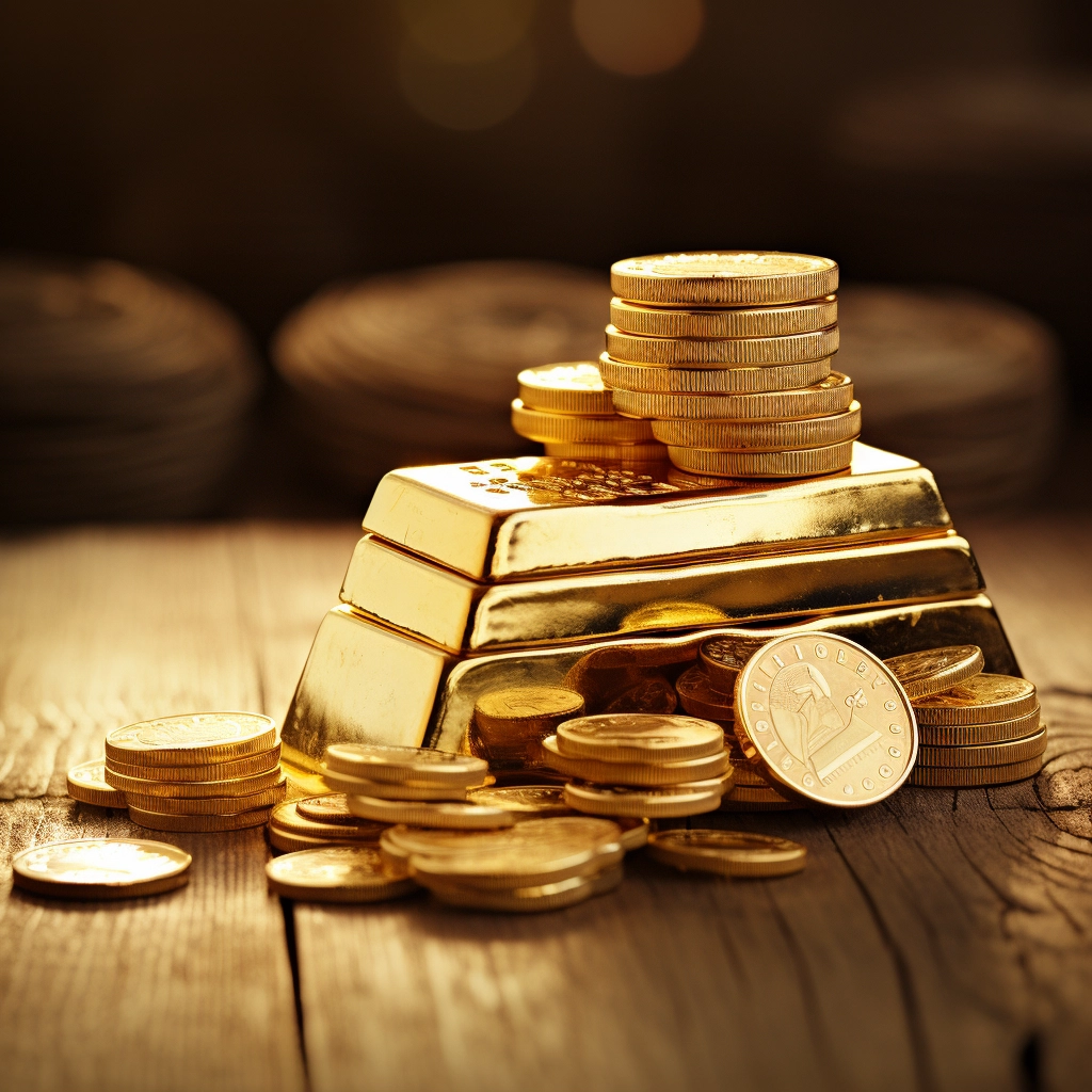 A gold IRA is an individual retirement account