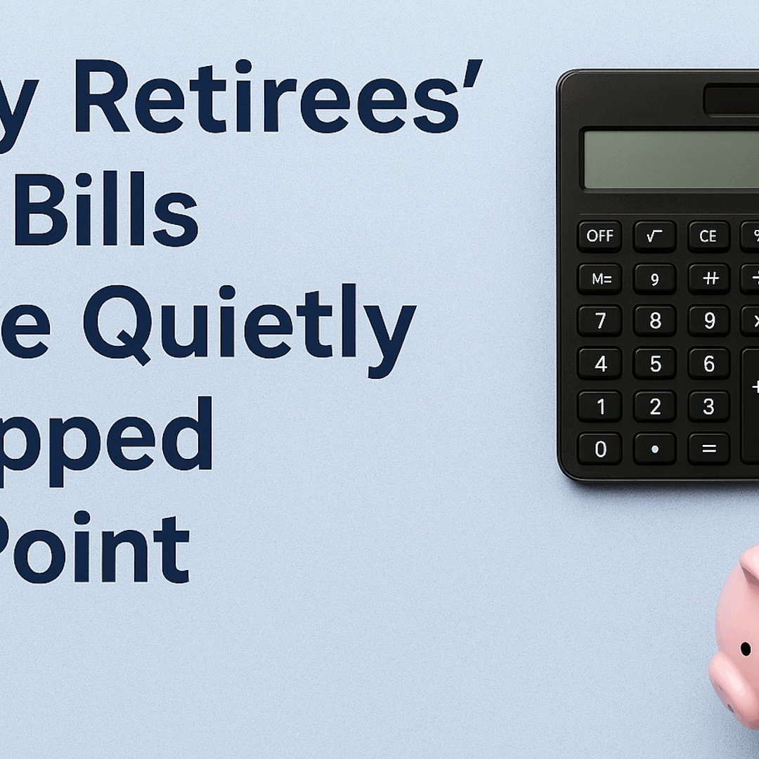 Why Retirees’ Tax Bills Have Quietly Dropped ~1 Point